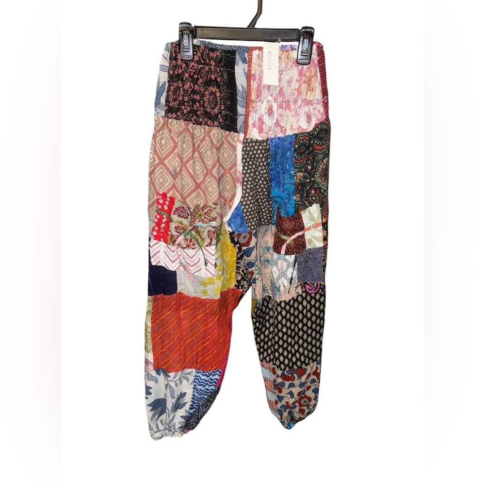 Kathmandu Multicolor Patchwork Ankle Pants - image 1